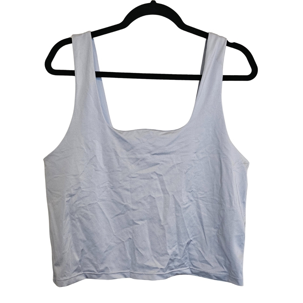 Fabletics Gray Silver Sports Braa Size Large